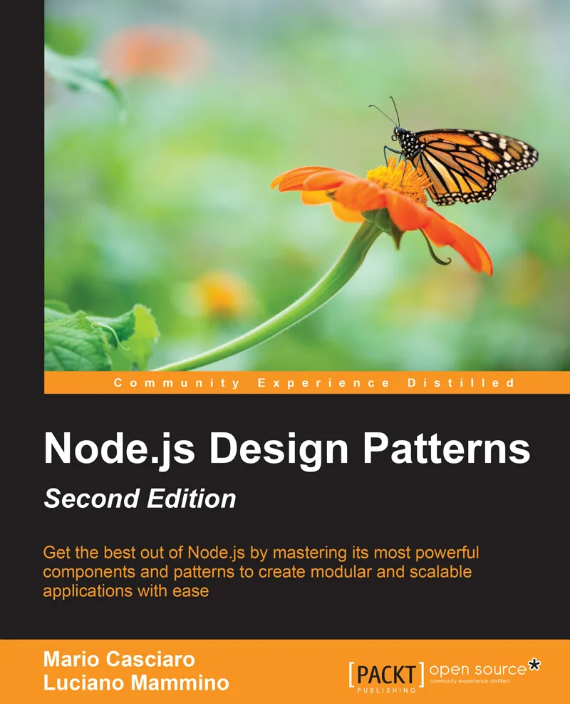 Node.js design patterns second edition book cover
