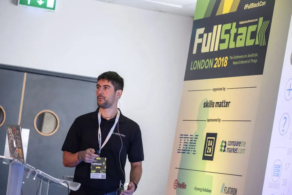 Luciano Mammino at FullStack London