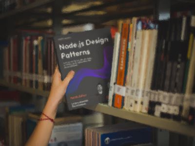 Cover picture for a blog post titled Node.js Design Patterns: Fourth Edition is out!