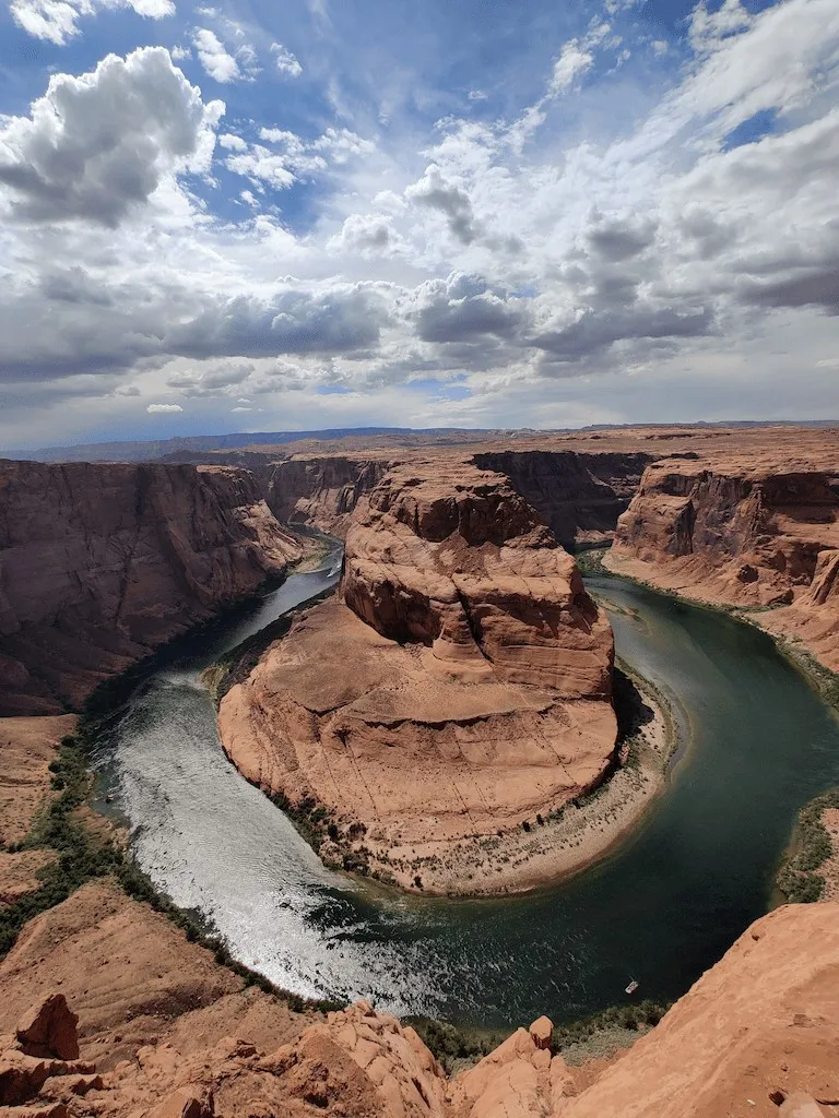 The horseshoe bend