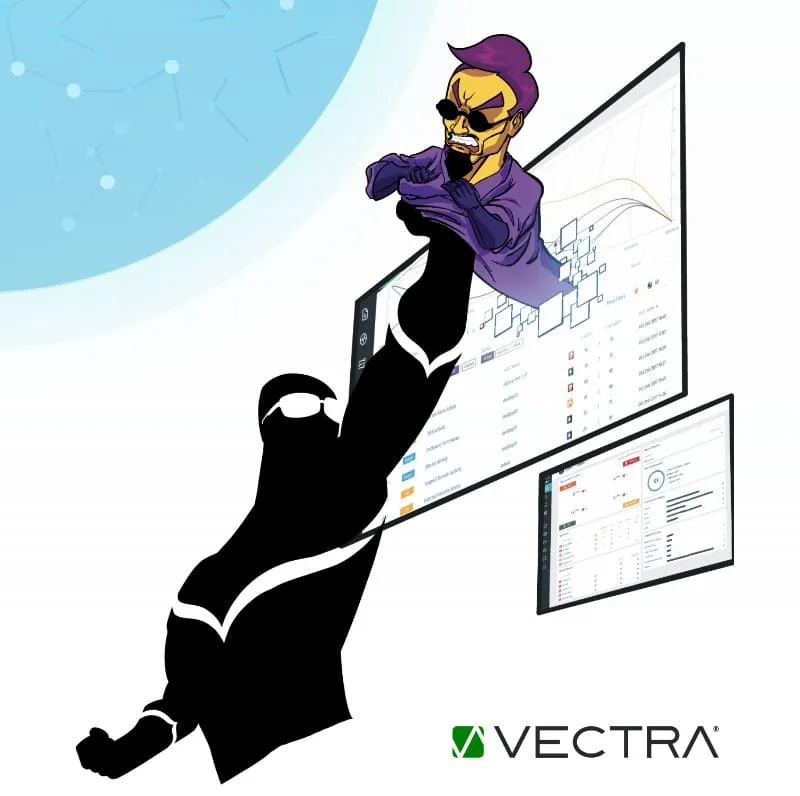 Vectra Cognito Platform against Cyber Attackers